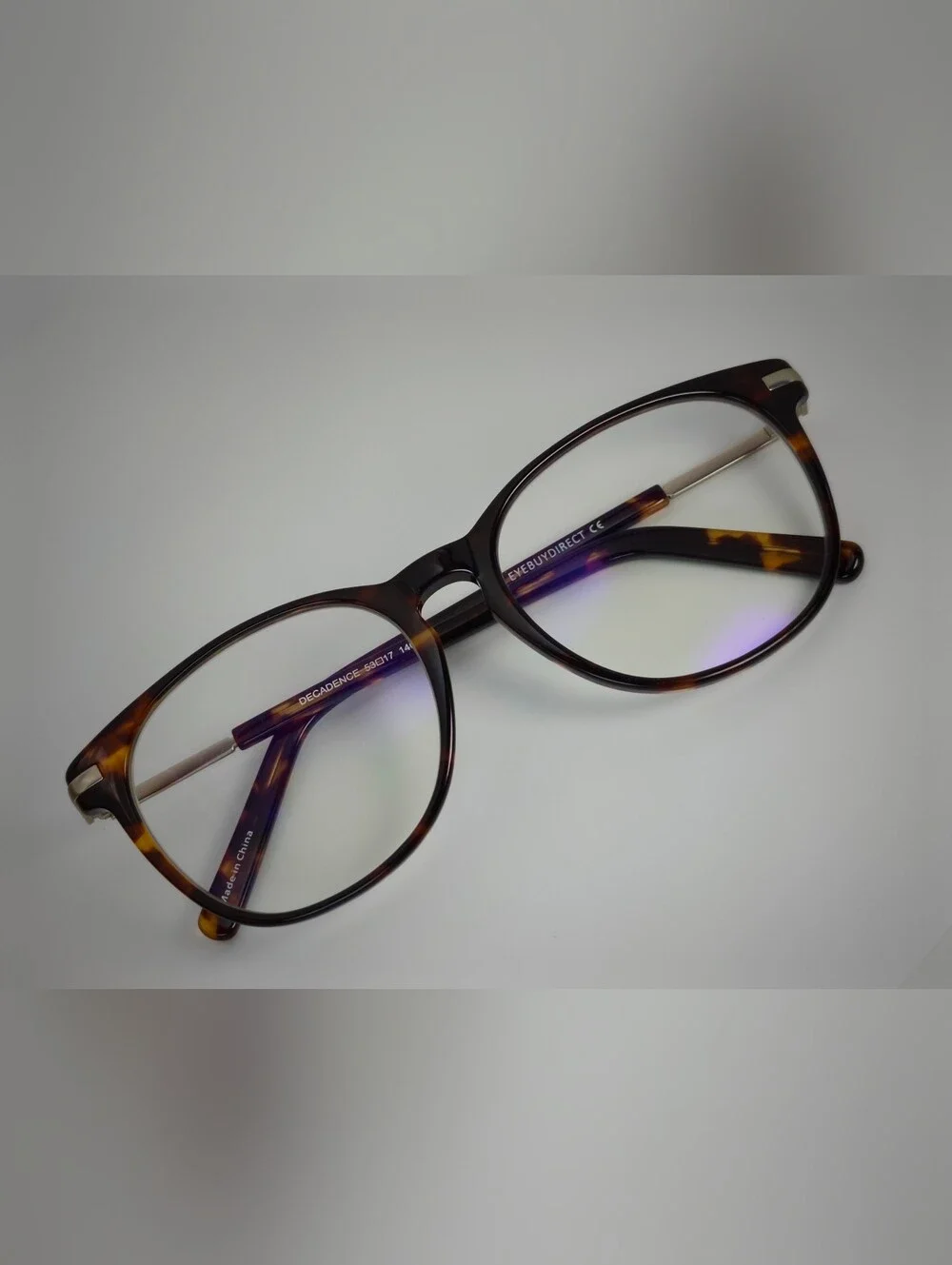 Decadence. Tortoiseshell Round Unisex Eyewear Frames - Brown
